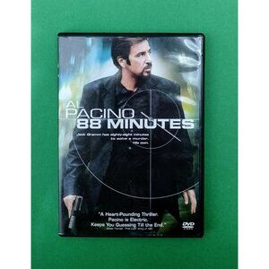 Al Pacino "88 Minutes" DVD Movie Thrilling Suspense Crime Film R-Rated Jon Avnet